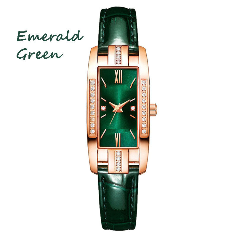 Elegant Temperament Square Ladies Quartz Watch (BUY 1 GET 1 FREE)
