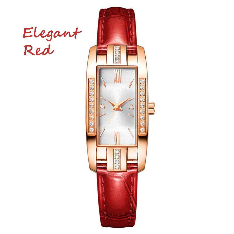 Elegant Temperament Square Ladies Quartz Watch (BUY 1 GET 1 FREE)