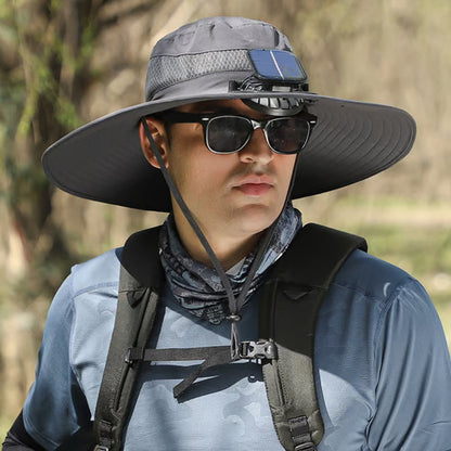Ultralight Solar Fan Sun Hat